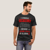 Model van het spoorvervoer Treinwagons T-shirt (Voorkant volledig)