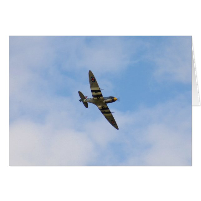 Model van Spitfire MK IX MK923 (Voorkant Horizontaal)