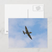 Model van Spitfire MK IX MK923 Briefkaart (Voorkant / Achterkant)