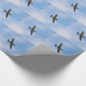 Model van Spitfire MK IX MK923 Cadeaupapier (Hoek)