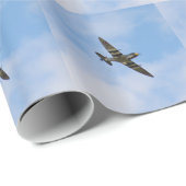 Model van Spitfire MK IX MK923 Cadeaupapier (Rol Hoek)