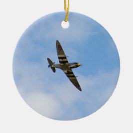 Model van Spitfire MK IX MK923 Keramisch Ornament