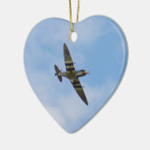 Model van Spitfire MK IX MK923 Keramisch Ornament (Links)