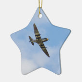 Model van Spitfire MK IX MK923 Keramisch Ornament (Links)