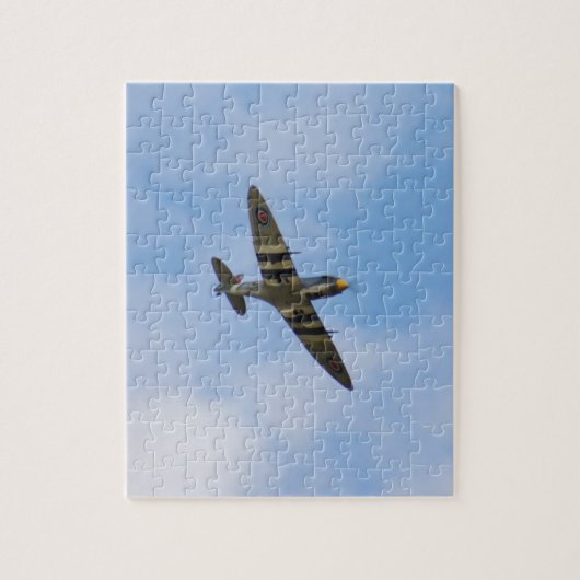 Model van Spitfire MK IX MK923 Legpuzzel (Verticaal)