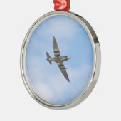 Model van Spitfire MK IX MK923 Metalen Ornament (Links)