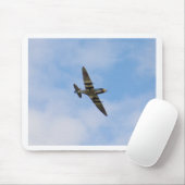 Model van Spitfire MK IX MK923 Muismat (Met muis)