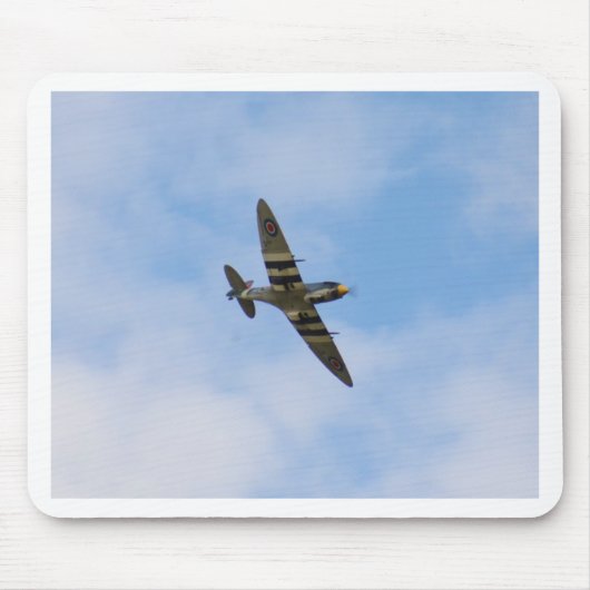 Model van Spitfire MK IX MK923 Muismat (Voorkant)