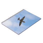Model van Spitfire MK IX MK923 Notitieboek (Linkerzijde)