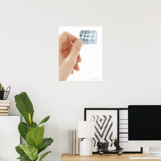 MODEL VERWIJDERD. Tandstraal. Poster (Thuiskantoor)