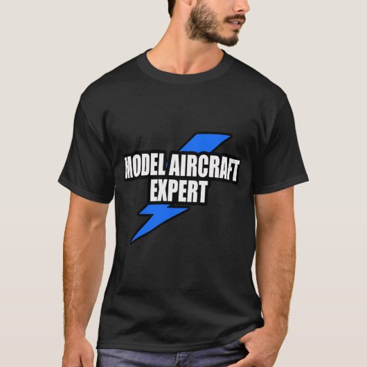 Model Vliegtuig T-shirt (Voorkant)