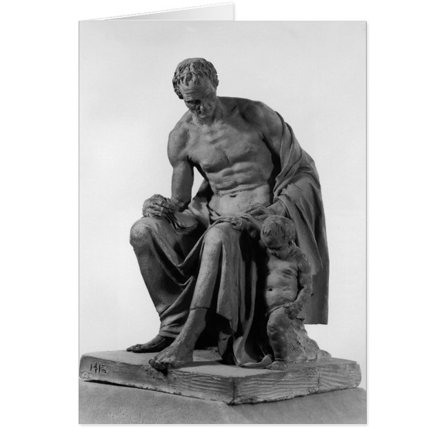 Model voor een monument voor Jean-Jacques Rousseau (Voorkant)