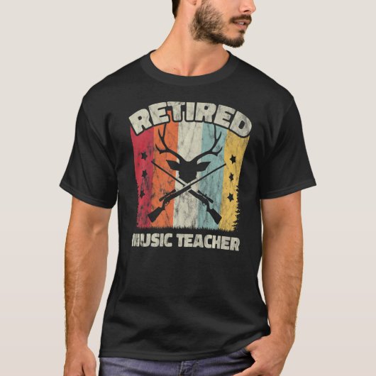 Model voor pensionering t-shirt (Voorkant)