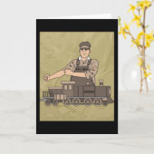 Model voor spoorlijn-locomotief Hobby Kaart (Gele Bloem)