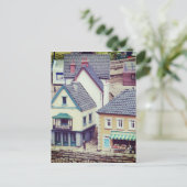 Model Zeezijde Gebouwen Briefkaart (Staand voorkant)