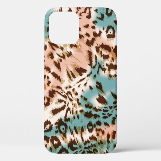 Modelafbeelding van luipaard, dierlijke afdruk Case-Mate iPhone case (Achterkant)