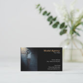 modelagentschap visitekaartje (Staand voorkant)