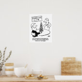 Modelclub Eiffeltoren gemaakt van worsten Poster (Keuken)