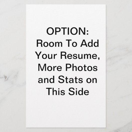 ModelComp Kaart headshot Zed (Achterkant)