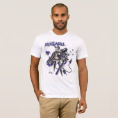 Modele KOGARU robote darkblue T-shirt (Voorkant volledig)