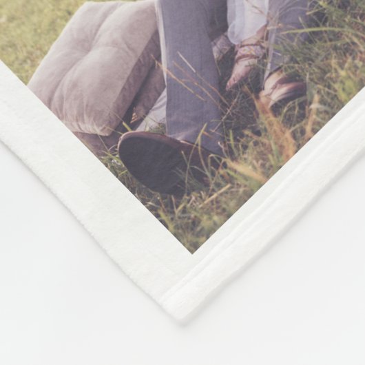 Modelformulier familienaam | 15 Foto-collage Fleece Deken (Hoek)