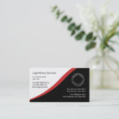 Modelformulier voor een visitekaartje (Staand voorkant)