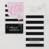 Modelformulier voor moderne en grafische visitekaa visitekaartje (Voorkant / Achterkant)