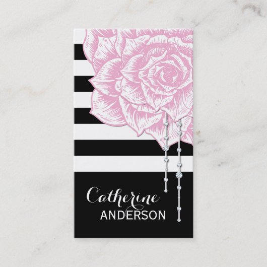 Modelformulier voor moderne en grafische visitekaa visitekaartje (Voorkant)