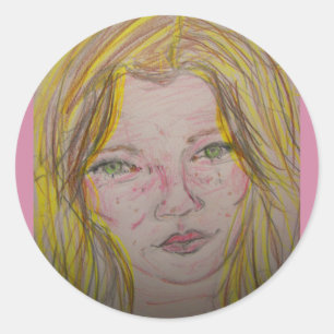 modelfuncties ronde sticker