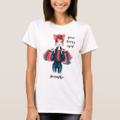 ModeLiefhebbers Winkel Therapie Expert – Aangepast T-shirt (Voorkant)