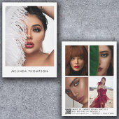 Modeling Comp Card 5 Foto QR Code