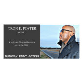 Modeling Rack Card Reclamekaart (Voorkant)