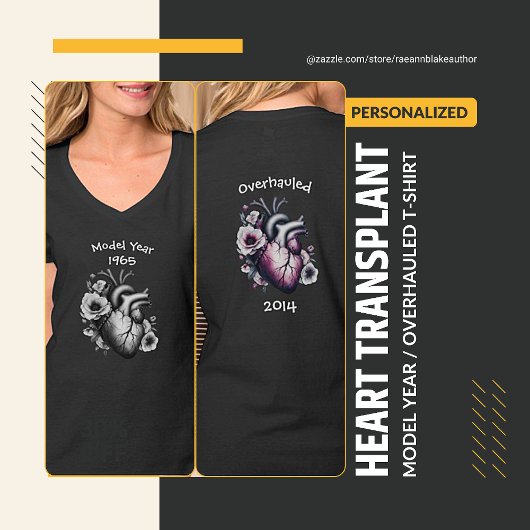 Modeljaar/Revision Hearttransplantatie T-shirt