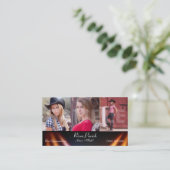 Modelkoplopers voor Visitekaartjes Actors en model (Staand voorkant)