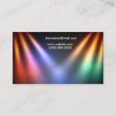 Modelkoplopers voor Visitekaartjes Actors en model (Achterkant)