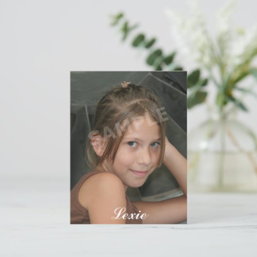 Modelkoppen Comp-kaartzalen Briefkaart (Staand voorkant)