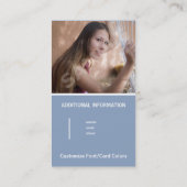 Modelleerkaartkopje Visitekaartje (Achterkant)