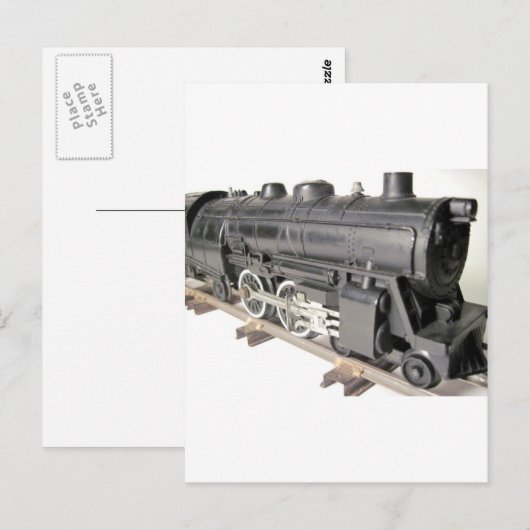 Modelleermotor Briefkaart (Voorkant / Achterkant)