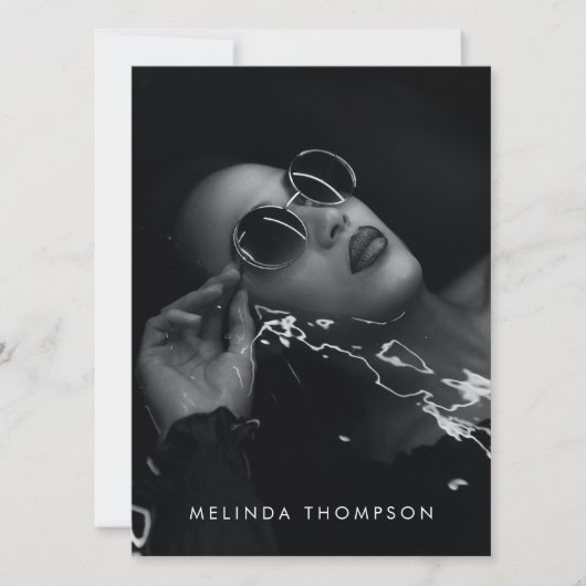 Modellen Actief Comp Kaart 5 Foto zwart (Voorkant)