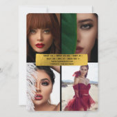 Modellen Actueel Comp Composiet Kaart 5 Foto (Achterkant)