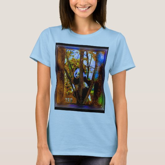 Modellen beer: Panda Life 01-02 T-shirt (Voorkant)