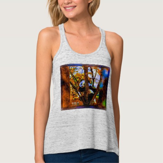 Modellen beer: Panda Life 01-02 Tanktop (Voorkant)