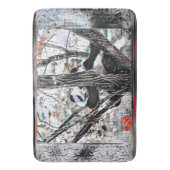 Modellen beer: Panda Life 01-03 Badmat (Voorkant Verticaal)