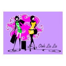 Modellen die paarse roze meisjes kopen