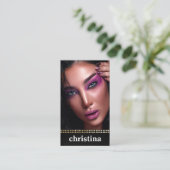 Modellen en Actors Modern Headshot Visitekaartje (Staand voorkant)