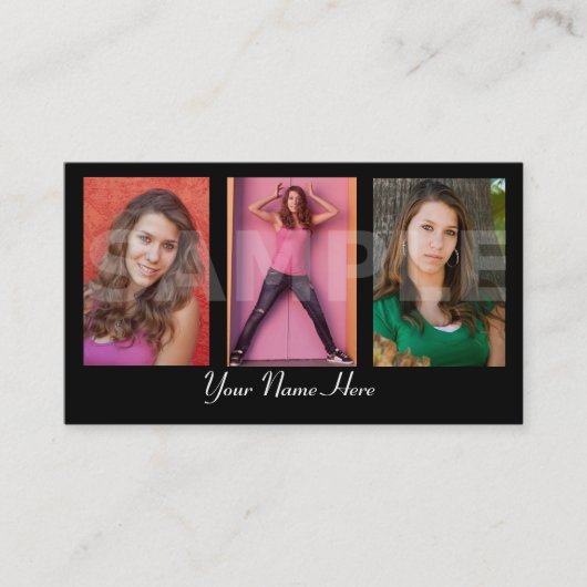 Modellen en Visitekaartjes voor koplopers (Voorkant)