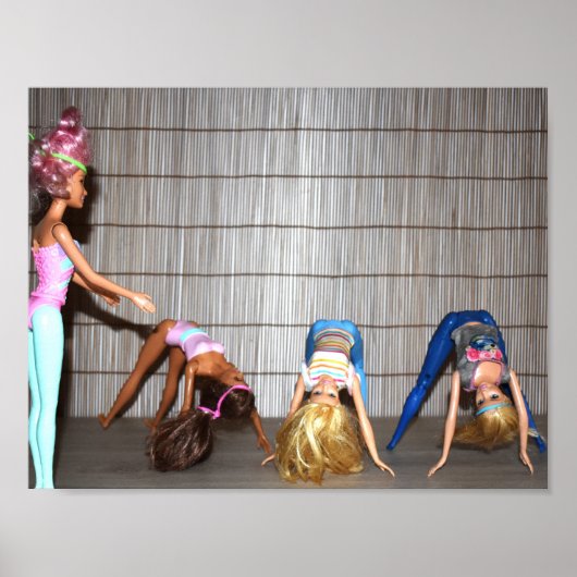 Modellen Trainen. Poster (Voorkant)