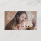 Modellen van visitekaartjes voor het hoofdschot va (Voorkant)