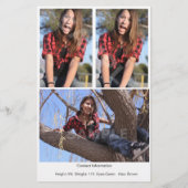 Modellen voor 2 zijdelings geplaatste Kaarten (Achterkant)