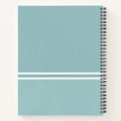 Modellen voor bloemontwerp notitieboek (Achterkant)